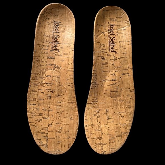 Josef Seibel Kim Comfort Shoes Size 6 Cork Insoles Lace-ups White Leather EUC - Picture 2 of 12